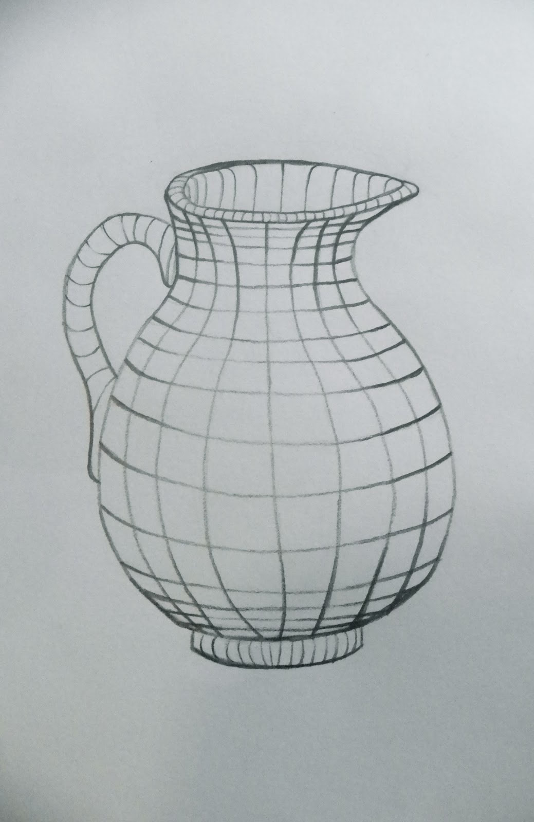 beginner easy contour drawing